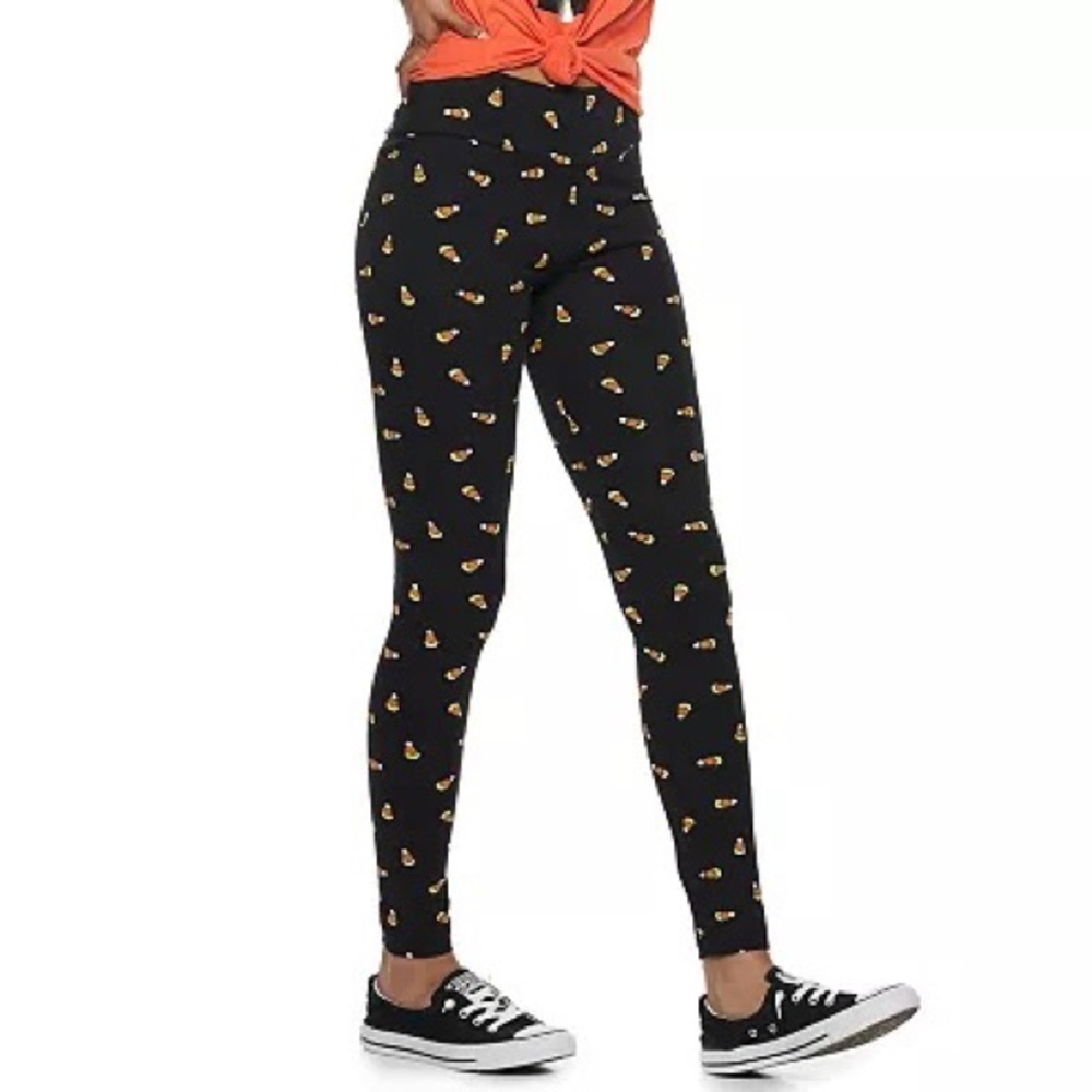 KOHL’S Modern Lux Candy Corn Leggings